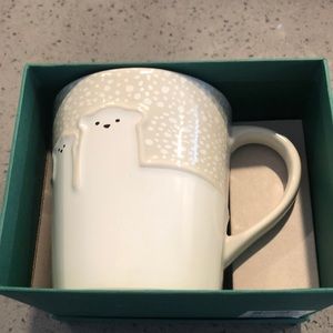 Christmas polar bear starbucks mug